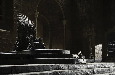 The Iron Throne from Game of Thrones. Photo credit: HBO Asia