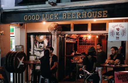 Good Luck Beerhouse, pre-pandemic