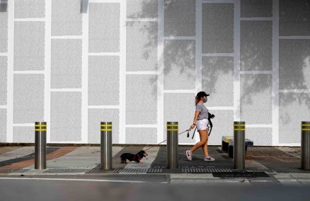 Heman Chong, Writing While Walking And Other Stories. 2020; Image courtesy of the artist