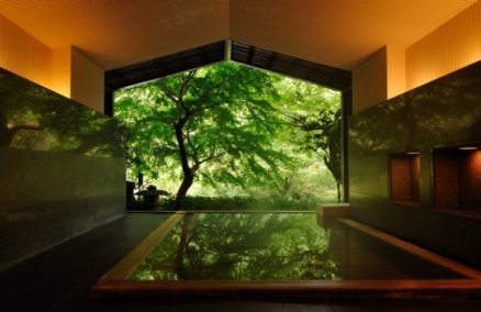 Hot spring at KAI Hakone