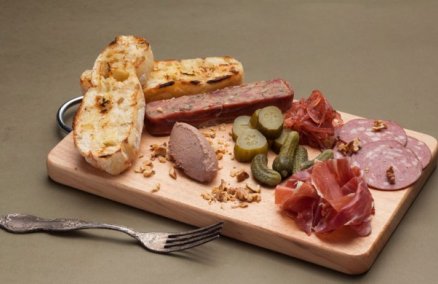 House charcuterie plate
