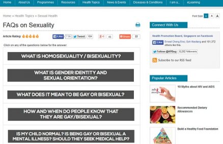 Health Promotion Board website