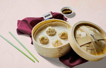 Impossible Pork Xiao Long Bao