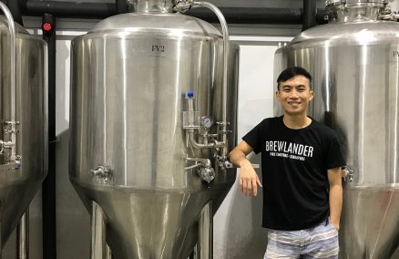 Yeast Whisperer John Wei. All photos by Amanda Chai