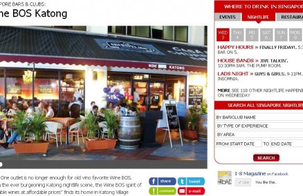 Wine Bos on I-S Magazine