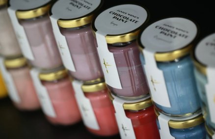 JANICE WONG's chocolate paint