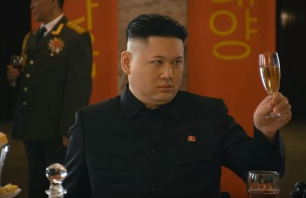 Kim Jong-un impersonator Howard X in LollyBomb