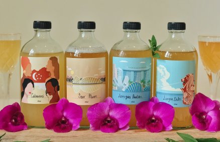 Komboochy's limited-edition National Day kombuchas