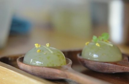 Fatcat Ice Cream Bar's Lime Mojito Sphere