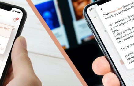 Lovenn's app mock-ups