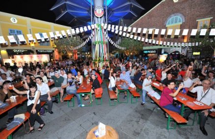 Erdinger Maifest; Clarke Quay