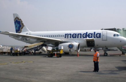Mandala Airlines; Photo Credit: www.aviatime.com