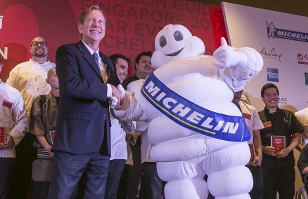 Michael Ellis, International Director of Michelin Guides, at the 2017 event