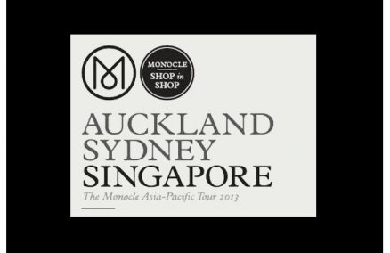 The Monocle Asia-Pacific Tour 2013