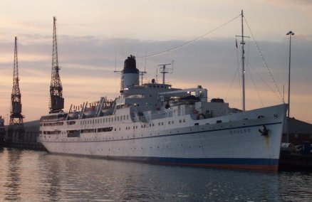 MV Doulos. Photo Credit Christopher J. Wood.