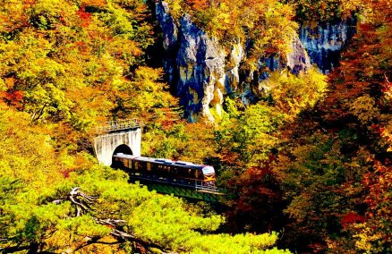 Naruko Gorge in Miyagi Prefecture