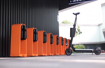 Neuron Mobility e-scooters
