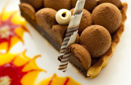 Nutella chocolate tart