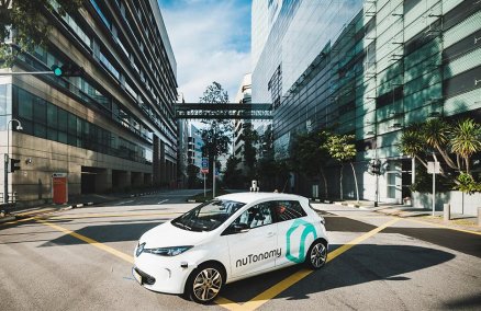 nuTonomy's self-driving taxi