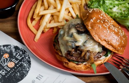 Oriole Truffle Burger