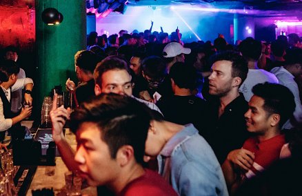 Peaches Club Singapore. Photo credit: Colossal Photos