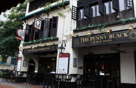 The Penny Black Victorian London Club, Singapore
