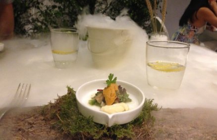 Pork belly meets sea urchin at Nutopia