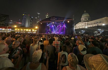 Coyote Stage at the 2015 Formula 1 Singapore Airlines Singapore Grand Prix