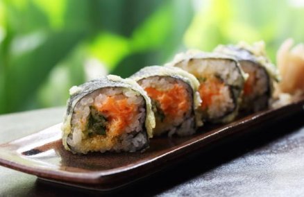Crispy Spicy Salmon Roll