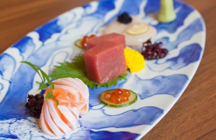 Sashimi platter at Kiku, Singapore