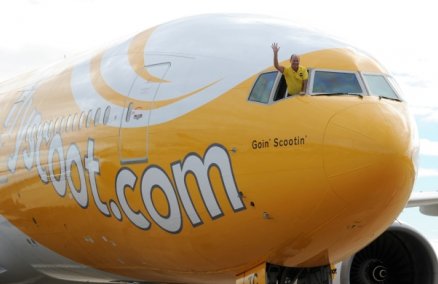 Scoot and CEO Campbell Wilson; credit: Scoot Pte Ltd