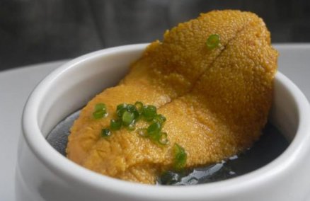Sea urchin pudding