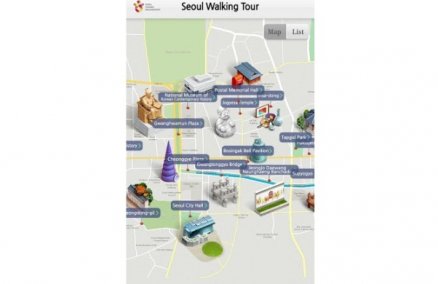 Seoul Walking Tour mobile app 
