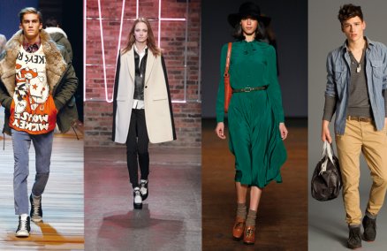 L-R: D&G, DKNY, Marc by Marc Jacobs, A/X