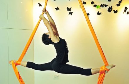 Aerial Arts classes at Simply Yoga