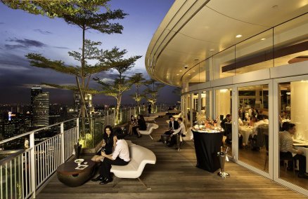 Outdoor Terrace at Sky on 57