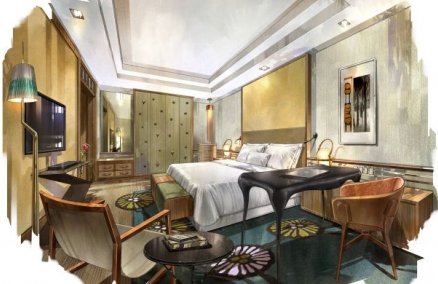 Guest Room at Sofitel Singapore Sentosa Resort & Spa (artist's impression)