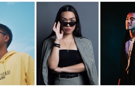 L-R: YAØ, A/K/A Sounds and MYRNE