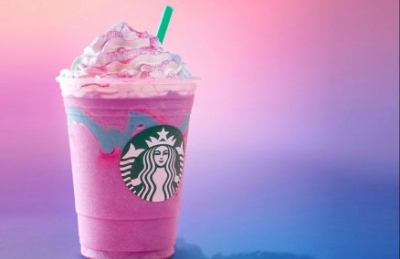 Unicorn Frappuccino. Photo credit: Starbucks