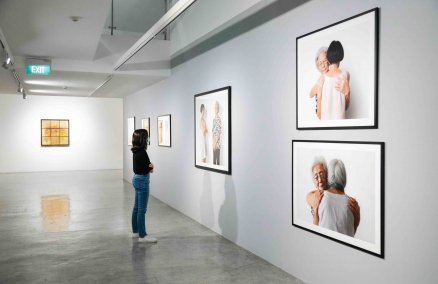 Shaping Visions exhibition at the STPI Gallery 