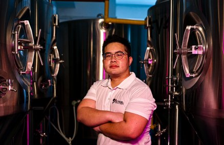 Head Brewer and Director of Sunbird Brewing Company, Clive Tan