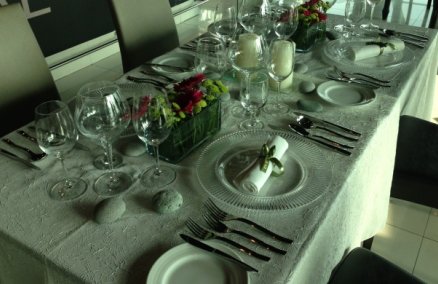 Table setting by Adrian Wong
