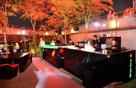 Heineken first designer bar The Edge at 1-Altitude