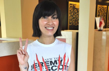 Singapore's Tracy Phillips on a recent trip to Bintan