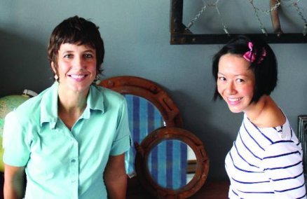 Belle Waring and Cheu Koh