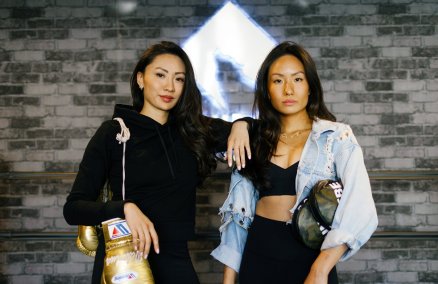 Valerie and Bebe Ding