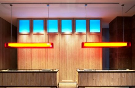 Front Desk at the W Taipei