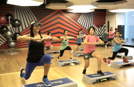 Zumba Step, Virgin Active, Singapore