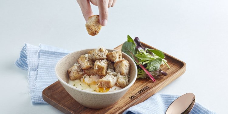 Truffled Egg Cocotte at Joe & Dough