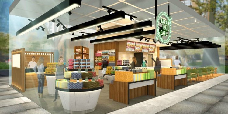 Artist's impression of Japan Rail Cafe